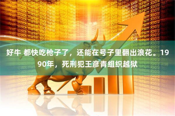 好牛 都快吃枪子了,还能在号子里翻出浪花。1990年,死刑犯王彦青组织越狱